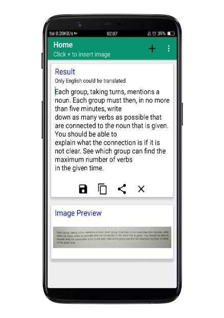 Image To Text Converter [OFFLINE] screenshot 2