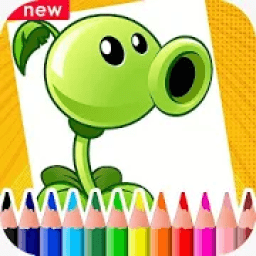 ikon Plants vs Zombies Coloring Book