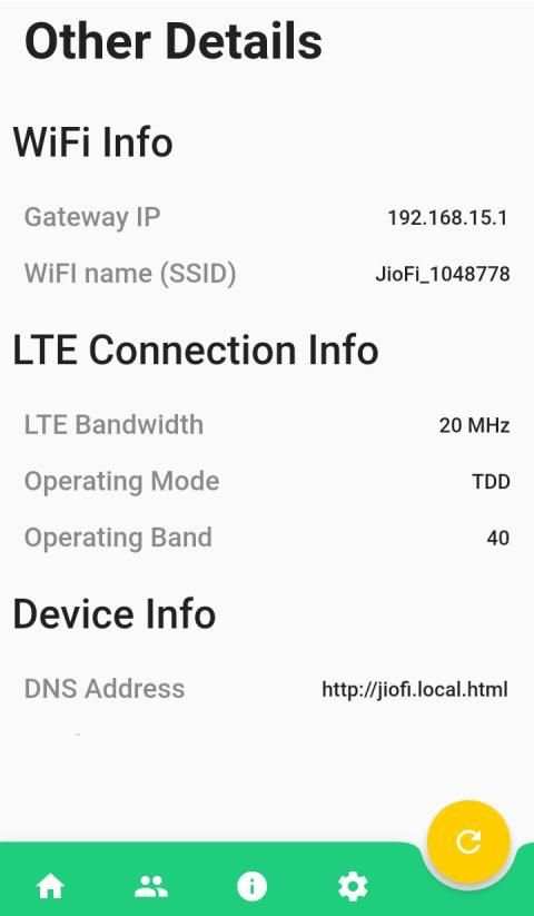 My JioFi screenshot 1