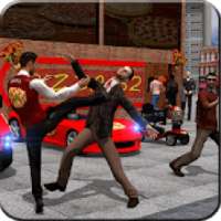 Pizza Delivery Boy Fighting