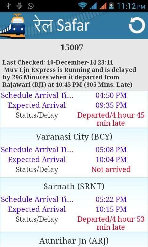 PNR Status , Live Train Status स्क्रीनशॉट 3