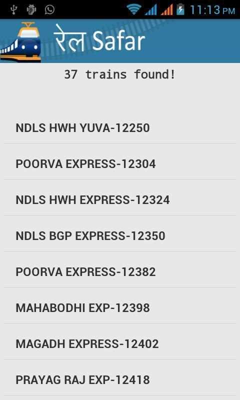 PNR Status , Live Train Status स्क्रीनशॉट 1