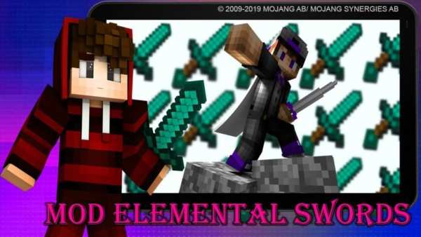 Mod Elemental Swords स्क्रीनशॉट 1