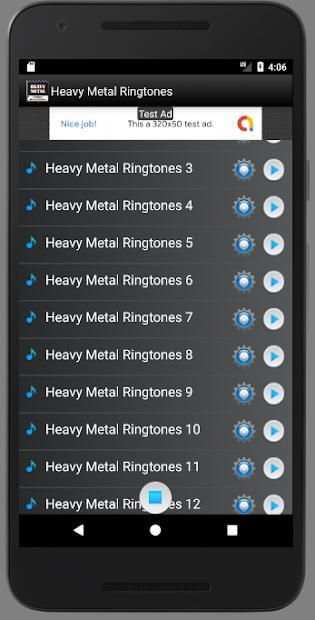 Heavy Metal Ringtones screenshot 3