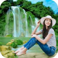 Waterfall Photo Frames : Waterfall Photo Editor