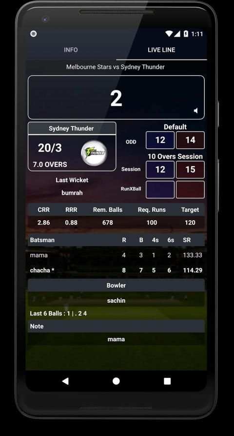 Cricket Live Line - Cricket Score screenshot 5