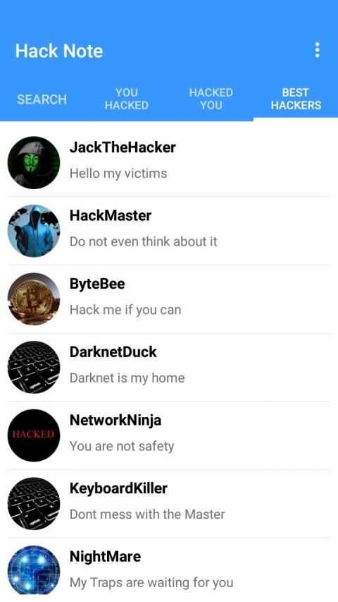 Hack Note - Social Hack Game screenshot 4
