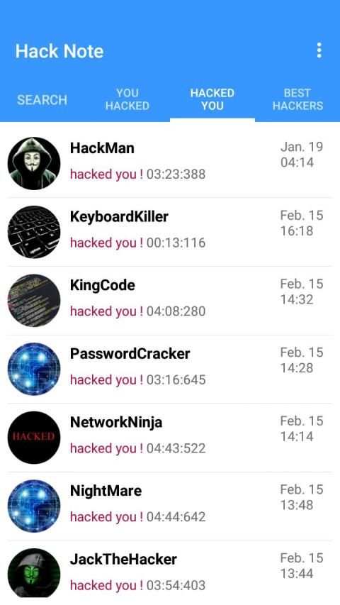 Hack Note - Social Hack Game screenshot 5