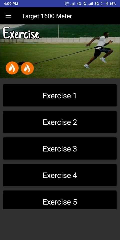 Target 1600 Meter Army Running Preparation App स्क्रीनशॉट 3