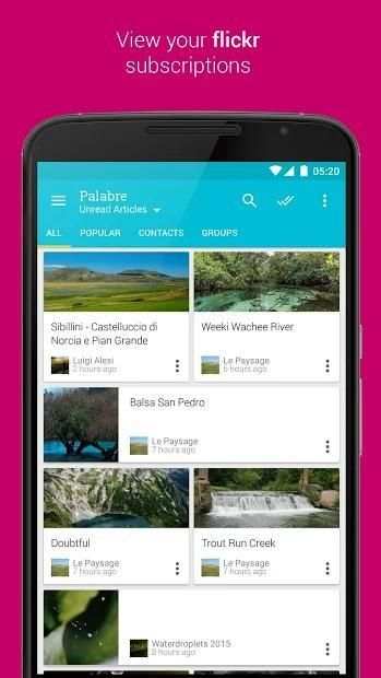 Palabre for Flickr स्क्रीनशॉट 1