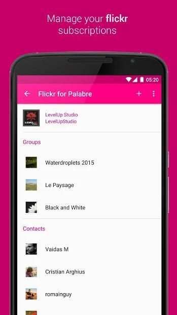 Palabre for Flickr स्क्रीनशॉट 2