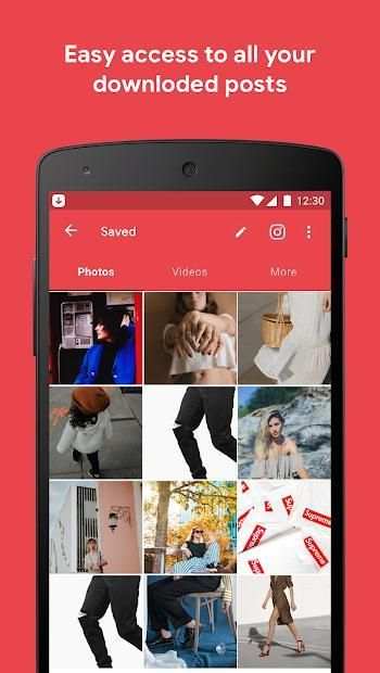 Downloader for Instagram Photo & Video - FastSaver screenshot 1