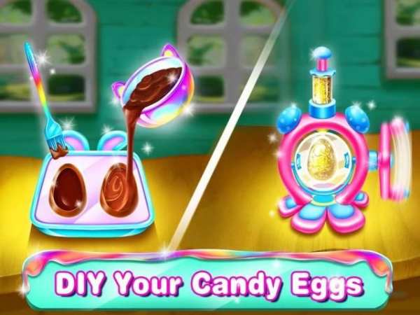 Candy Chocolate Egg Maker﻿-DIY Egg Surprise screenshot 2
