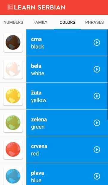 Learn Serbian screenshot 2