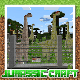 ikon Jurassic Craft World MCPE Map