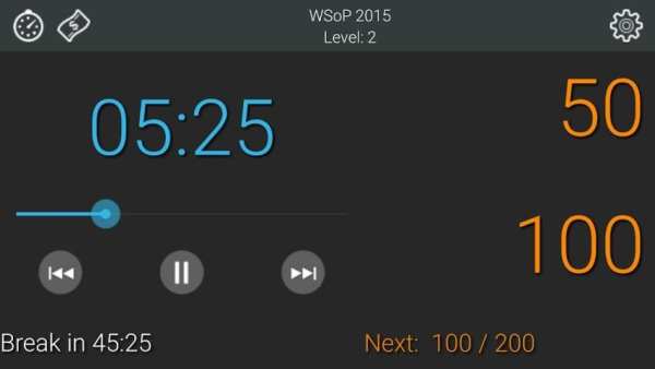 Talking Poker Timer - Clock screenshot 1