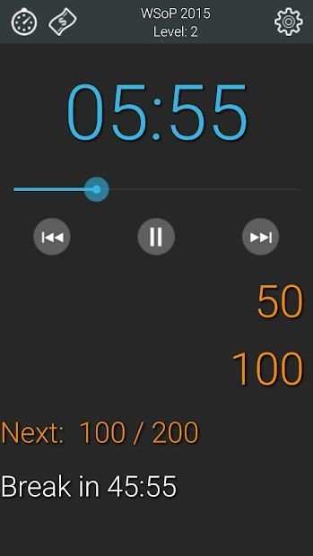 Talking Poker Timer - Clock screenshot 2