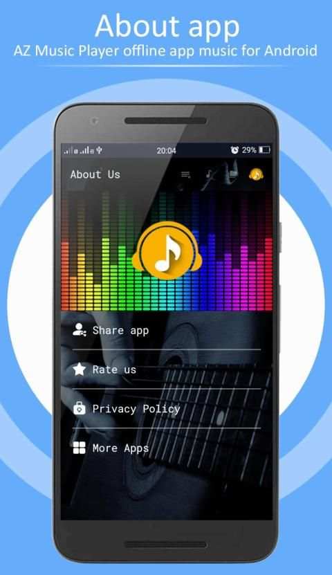 AZ Music Player offline screenshot 2