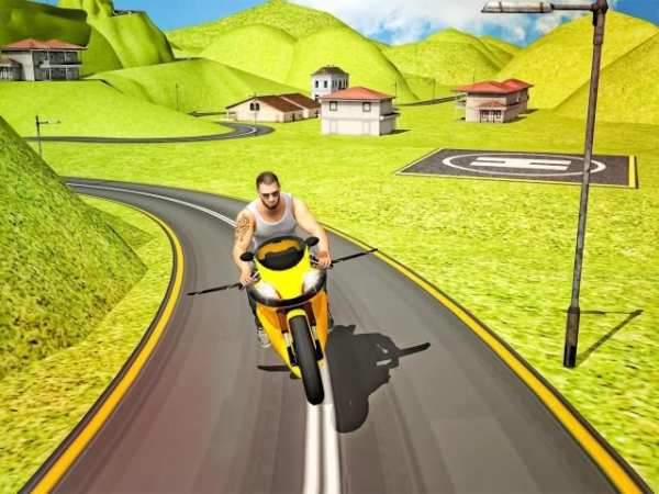 Flying Moto Racer 3d स्क्रीनशॉट 20