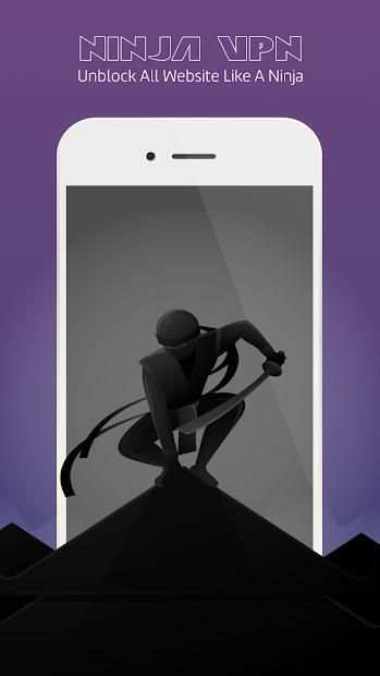 Ninja VPN - Free Unlimited VPN , Unblock Website screenshot 4
