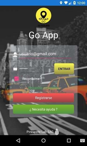 Go App Pasajero screenshot 2