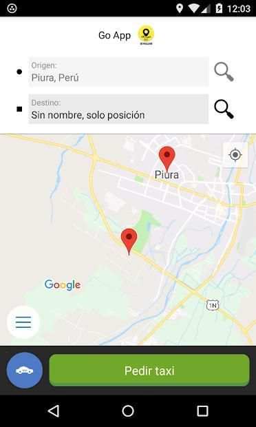 Go App Pasajero screenshot 1