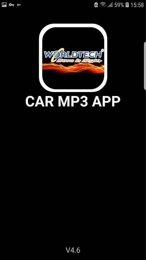WORLDTECH CAR STEREO APP स्क्रीनशॉट 1