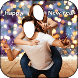 New Year Couple Photo Suit आइकन