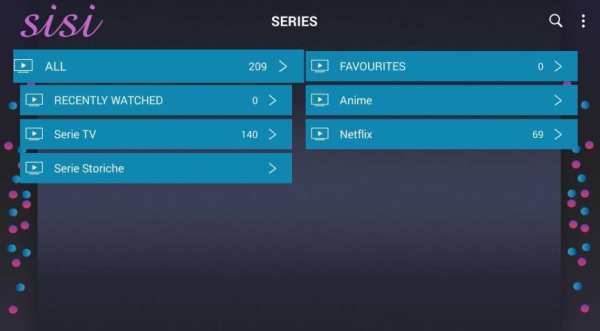 Sisi IPTV Player स्क्रीनशॉट 3