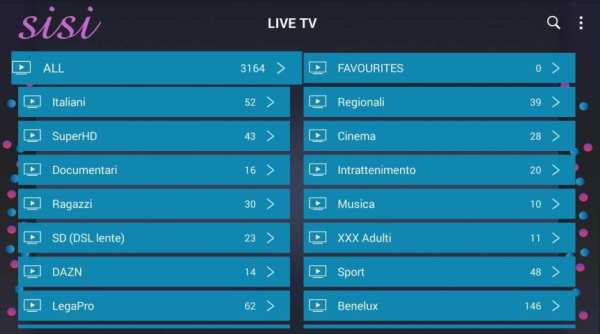 Sisi IPTV Player स्क्रीनशॉट 4