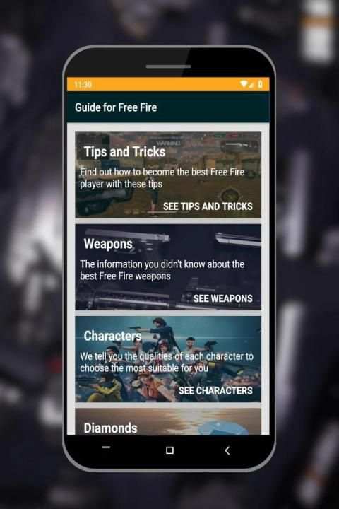 Guide for Free Fire: Trucs, astuces, diamants ... स्क्रीनशॉट 2