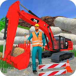 Off Road Excavator Simulator Mountain Cutter 3D आइकन