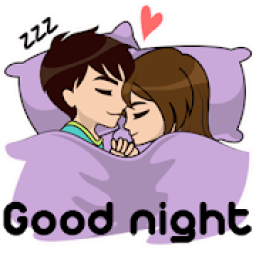 WAStickerApps: Good Night Stickers आइकन