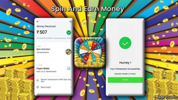 Spin and Earn : Earn Money स्क्रीनशॉट 1