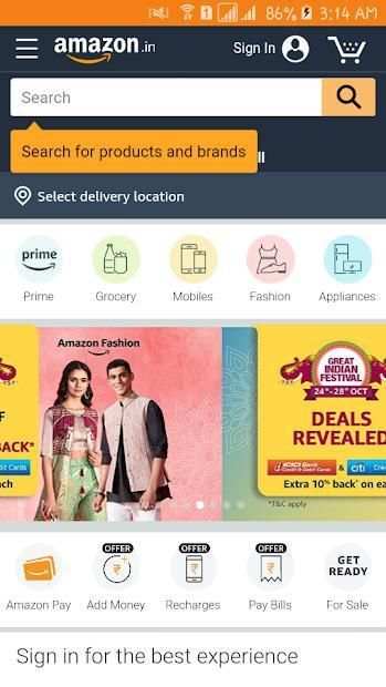 Amazon India screenshot 7