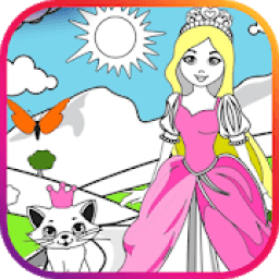 ikon Princess Coloring Book &amp; Games
