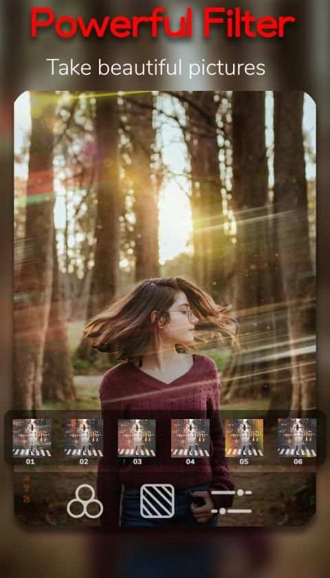 Camera Editor: Beautiful Photo Effect Plus screenshot 3