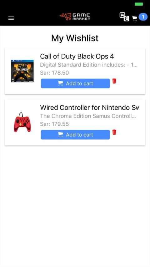 Game Market screenshot 1