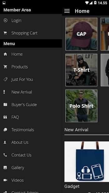 Omiga Store screenshot 1