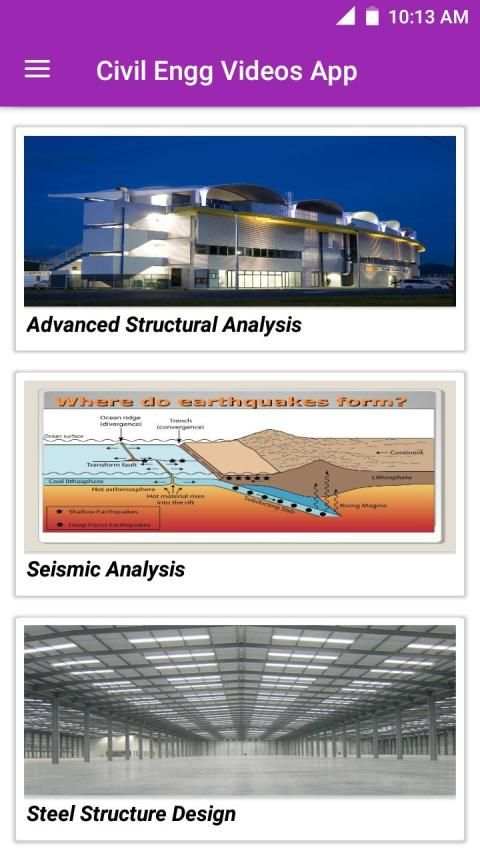 Civil Engineering VIDEOS Lecture - An learning App screenshot 5