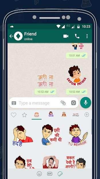 Hindi Sticker For Whatsapp screenshot 1