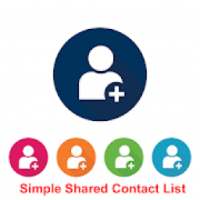 Simple Shared Contact List