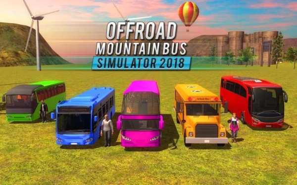 Offroad Tracks Bus Racing: Driving games screenshot 7
