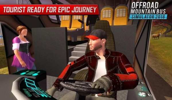 Offroad Tracks Bus Racing: Driving games screenshot 3