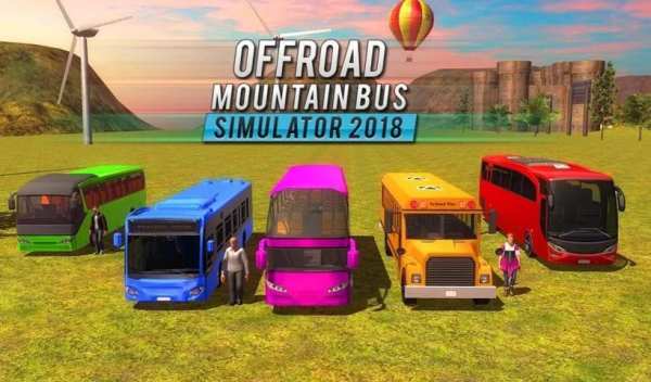 Offroad Tracks Bus Racing: Driving games screenshot 2