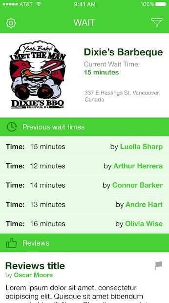 The Wait App screenshot 1