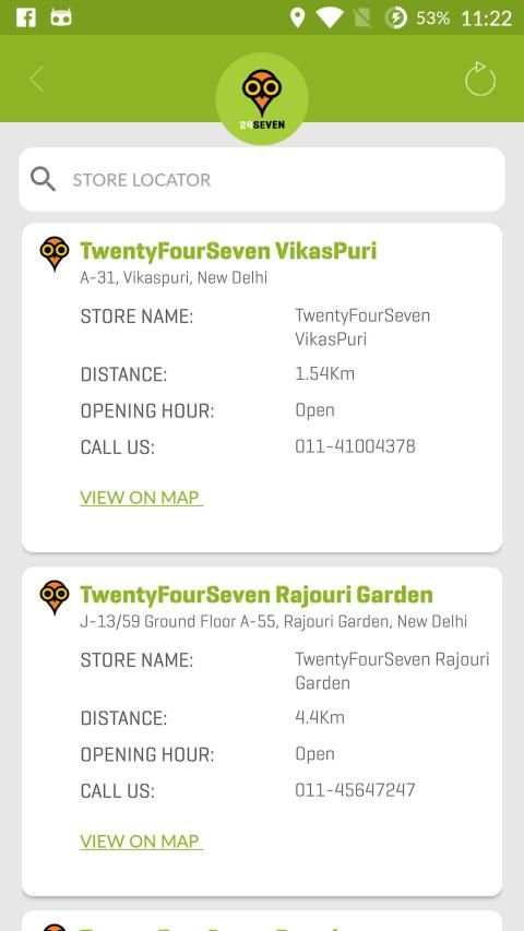 24SEVEN App screenshot 1