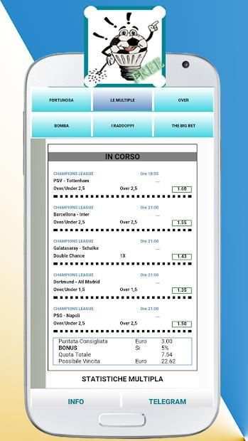 Pro Soccer Predictions free edition screenshot 1