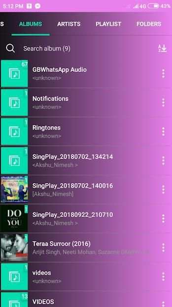 Music Player / Free Unlimited Songs Play screenshot 1