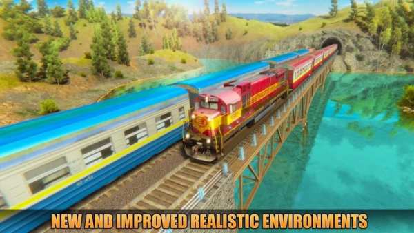 Indian Train Racing Simulator Pro: Train game 2019 स्क्रीनशॉट 9
